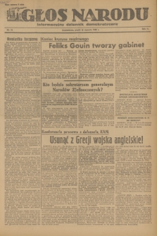 Głos Narodu : informacyjny dziennik demokratyczny. R.2, 1946, nr 21