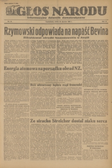 Głos Narodu : informacyjny dziennik demokratyczny. R.2, 1946, nr 22