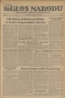 Głos Narodu : informacyjny dziennik demokratyczny. R.2, 1946, nr 24