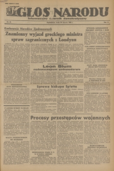 Głos Narodu : informacyjny dziennik demokratyczny. R.2, 1946, nr 25
