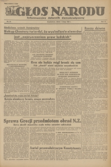 Głos Narodu : informacyjny dziennik demokratyczny. R.2, 1946, nr 28