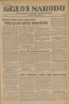 Głos Narodu : informacyjny dziennik demokratyczny. R.2, 1946, nr 30