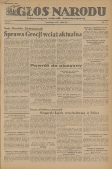 Głos Narodu : informacyjny dziennik demokratyczny. R.2, 1946, nr 31