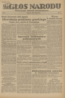 Głos Narodu : informacyjny dziennik demokratyczny. R.2, 1946, nr 33