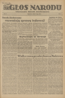 Głos Narodu : informacyjny dziennik demokratyczny. R.2, 1946, nr 34