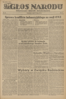 Głos Narodu : informacyjny dziennik demokratyczny. R.2, 1946, nr 36