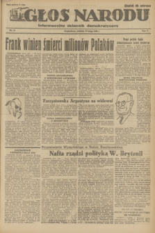 Głos Narodu : informacyjny dziennik demokratyczny. R.2, 1946, nr 41