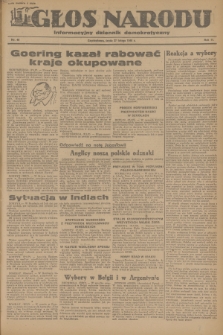 Głos Narodu : informacyjny dziennik demokratyczny. R.2, 1946, nr 49