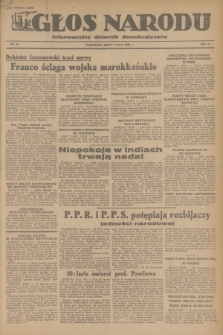Głos Narodu : informacyjny dziennik demokratyczny. R.2, 1946, nr 51