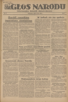 Głos Narodu : informacyjny dziennik demokratyczny. R.2, 1946, nr 58