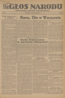 Głos Narodu : informacyjny dziennik demokratyczny. R.2, 1946, nr 64