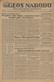 Głos Narodu : informacyjny dziennik demokratyczny. R.2, 1946, nr 69