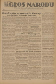 Głos Narodu : informacyjny dziennik demokratyczny. R.2, 1946, nr 74