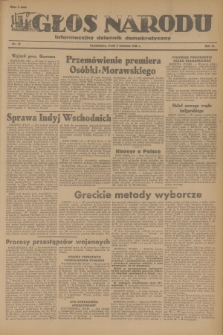 Głos Narodu : informacyjny dziennik demokratyczny. R.2, 1946, nr 79