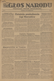 Głos Narodu : informacyjny dziennik demokratyczny. R.2, 1946, nr 85