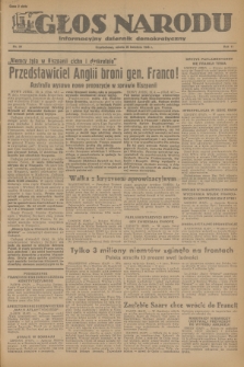 Głos Narodu : informacyjny dziennik demokratyczny. R.2, 1946, nr 94