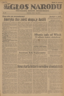 Głos Narodu : informacyjny dziennik demokratyczny. R.2, 1946, nr 107