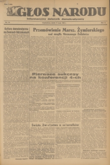 Głos Narodu : informacyjny dziennik demokratyczny. R.2, 1946, nr 111