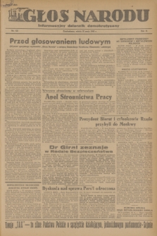 Głos Narodu : informacyjny dziennik demokratyczny. R.2, 1946, nr 123