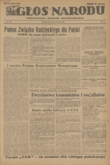 Głos Narodu : informacyjny dziennik demokratyczny. R.2, 1946, nr 125