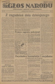 Głos Narodu : informacyjny dziennik demokratyczny. R.2, 1946, nr 131