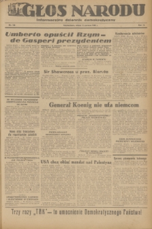 Głos Narodu : informacyjny dziennik demokratyczny. R.2, 1946, nr 140