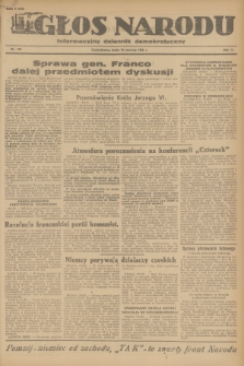 Głos Narodu : informacyjny dziennik demokratyczny. R.2, 1946, nr 143