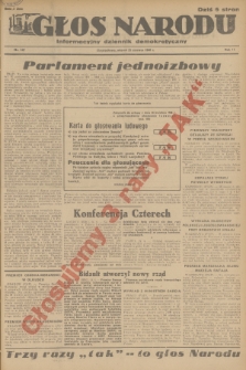 Głos Narodu : informacyjny dziennik demokratyczny. R.2, 1946, nr 147