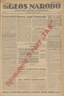 Głos Narodu : informacyjny dziennik demokratyczny. R.2, 1946, nr 148