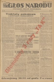 Głos Narodu : informacyjny dziennik demokratyczny. R.2, 1946, nr 152