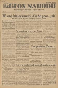 Głos Narodu : informacyjny dziennik demokratyczny. R.2, 1946, nr 155