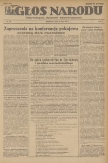 Głos Narodu : informacyjny dziennik demokratyczny. R.2, 1946, nr 160