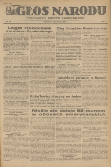 Głos Narodu : informacyjny dziennik demokratyczny. R.2, 1946, nr 166