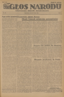 Głos Narodu : informacyjny dziennik demokratyczny. R.2, 1946, nr 167