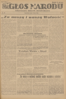 Głos Narodu : informacyjny dziennik demokratyczny. R.2, 1946, nr 168