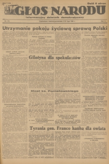 Głos Narodu : informacyjny dziennik demokratyczny. R.2, 1946, nr 170