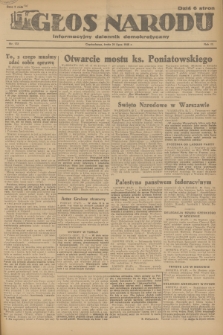 Głos Narodu : informacyjny dziennik demokratyczny. R.2, 1946, nr 172