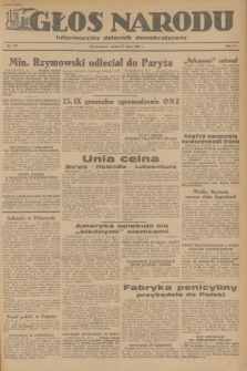 Głos Narodu : informacyjny dziennik demokratyczny. R.2, 1946, nr 175