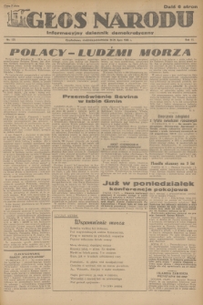 Głos Narodu : informacyjny dziennik demokratyczny. R.2, 1946, nr 176