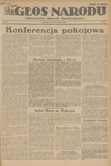 Głos Narodu : informacyjny dziennik demokratyczny. R.2, 1946, nr 177
