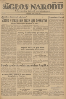 Głos Narodu : informacyjny dziennik demokratyczny. R.2, 1946, nr 183