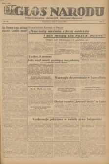 Głos Narodu : informacyjny dziennik demokratyczny. R.2, 1946, nr 192