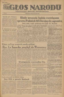 Głos Narodu : informacyjny dziennik demokratyczny. R.2, 1946, nr 197