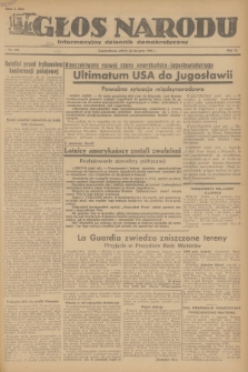 Głos Narodu : informacyjny dziennik demokratyczny. R.2, 1946, nr 198