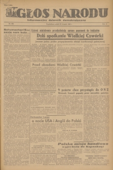 Głos Narodu : informacyjny dziennik demokratyczny. R.2, 1946, nr 203