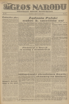 Głos Narodu : informacyjny dziennik demokratyczny. R.2, 1946, nr 210