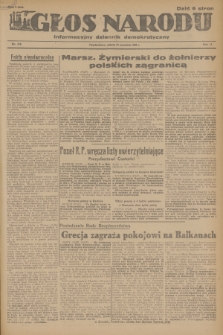 Głos Narodu : informacyjny dziennik demokratyczny. R.2, 1946, nr 216