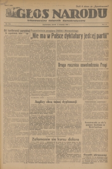 Głos Narodu : informacyjny dziennik demokratyczny. R.2, 1946, nr 218