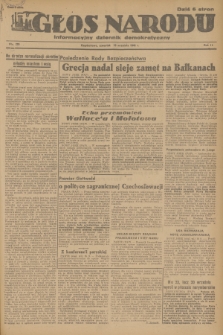 Głos Narodu : informacyjny dziennik demokratyczny. R.2, 1946, nr 220