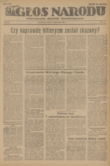 Głos Narodu : informacyjny dziennik demokratyczny. R.2, 1946, nr 234